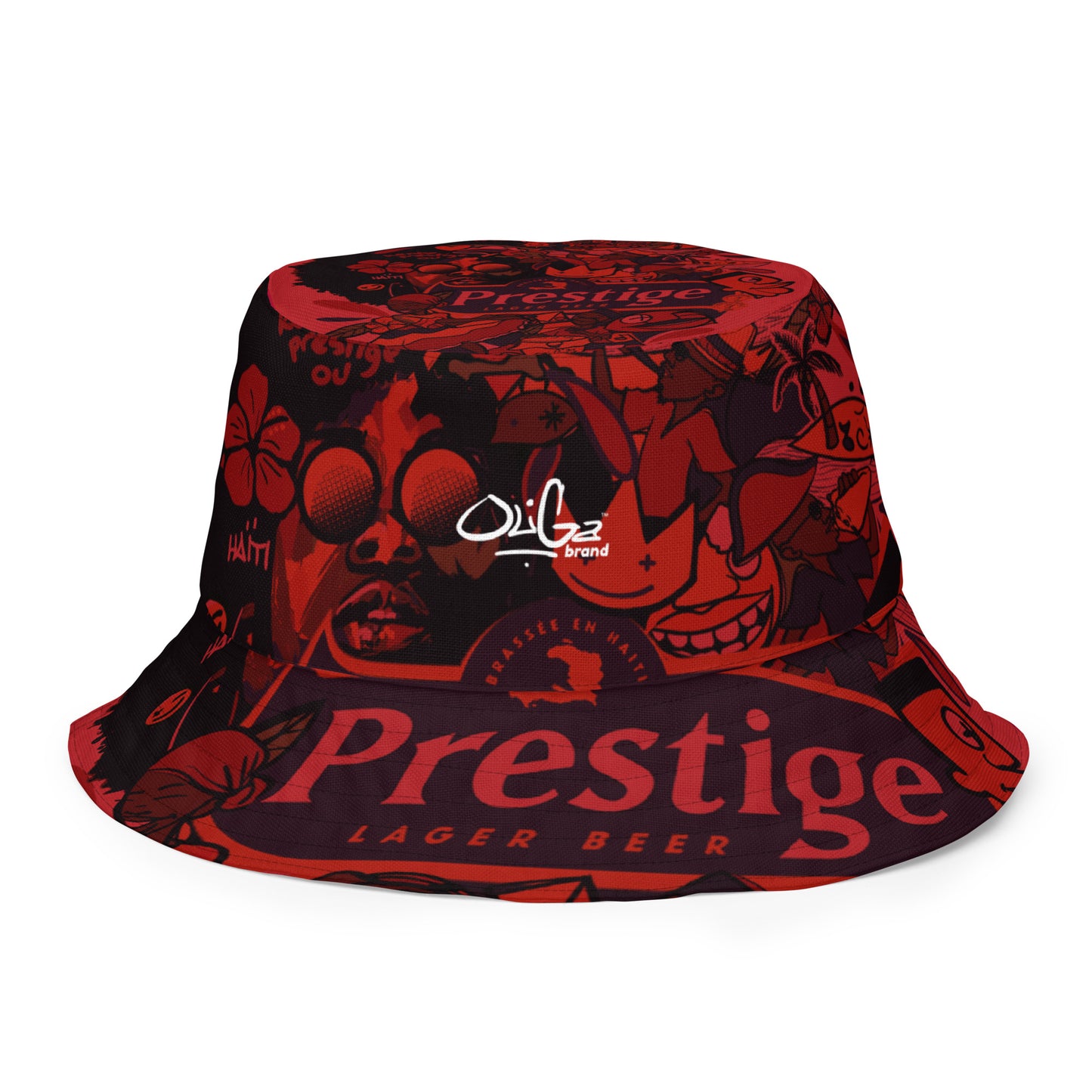 Prestige x OliGa Reversible bucket hat