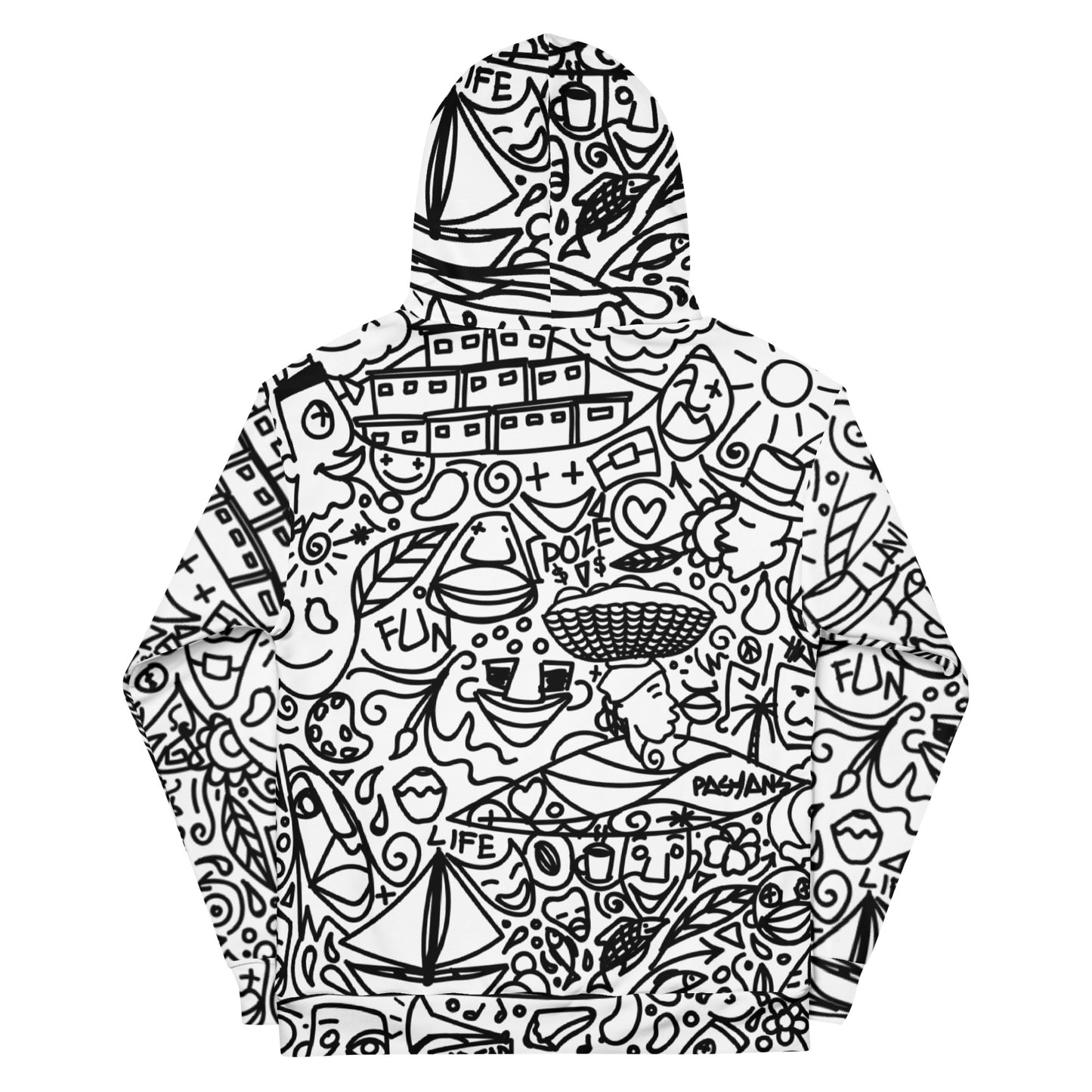 Fun 509 BW Unisex Hoodie